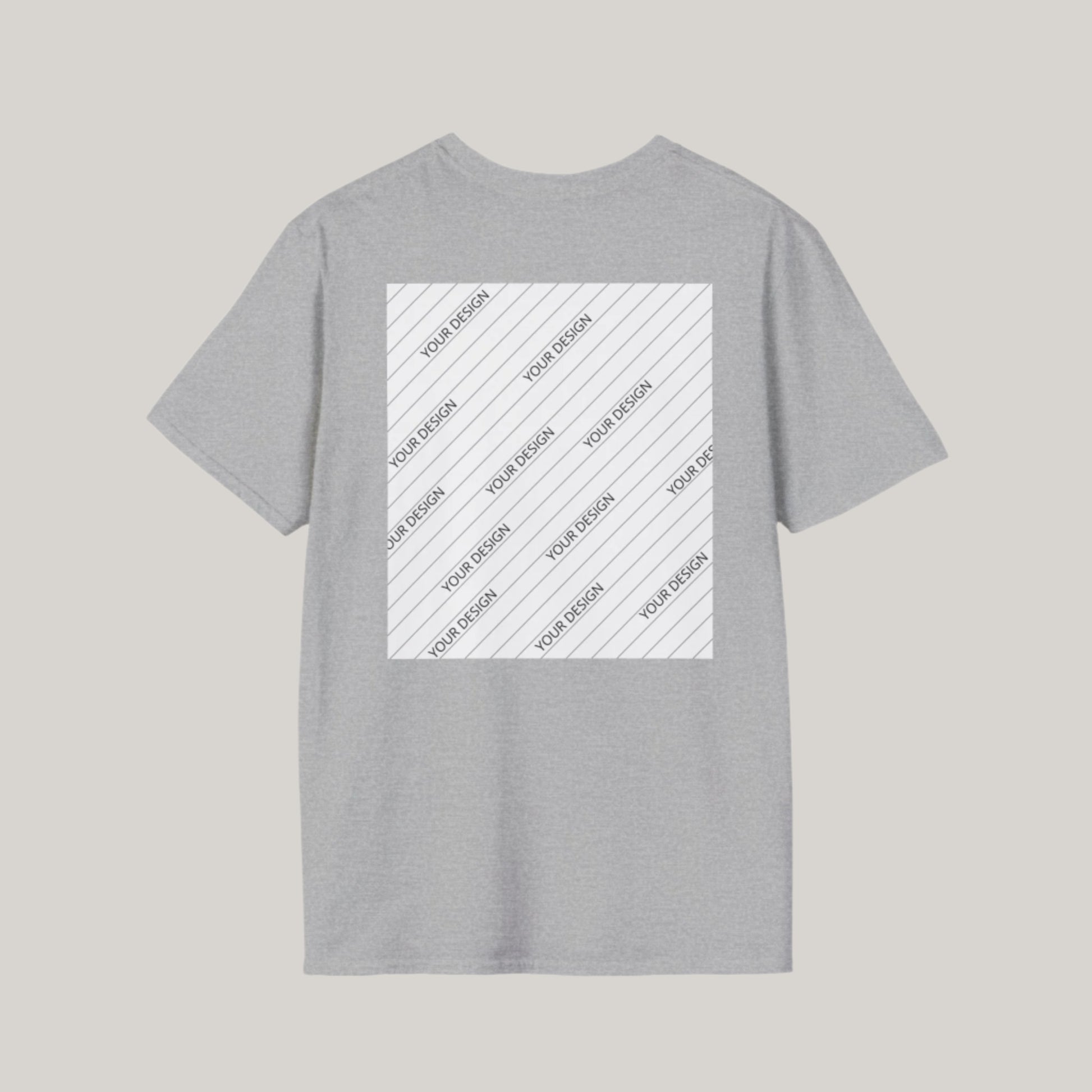 Personalized Custom Made Unisex Softstyle T-Shirt | Gildan 64000 - ChoreGirl