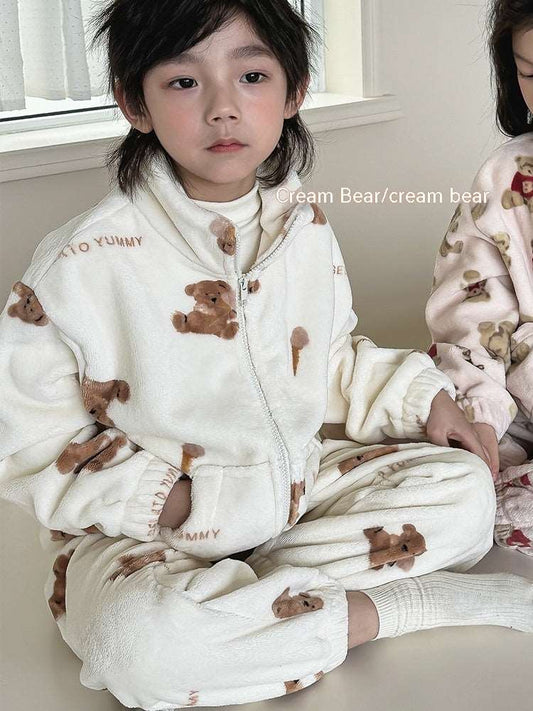Kids Warm Loungewear Outfit Set - ChoreGirl