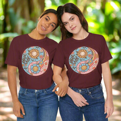 Custom Unisex Boho Jersey Short Sleeve Tee | PERSONALIZED - ChoreGirl
