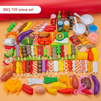 Kids Play House Barbecue Toy Set - ChoreGirl
