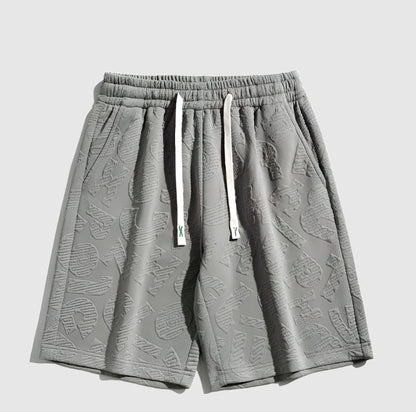 Men's Casual Outfit Set with T-Shirt and Shorts - ChoreGirl