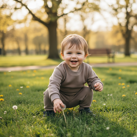 Kids Casual Sports Sweatshirt and Pants Two-piece Outfit Set