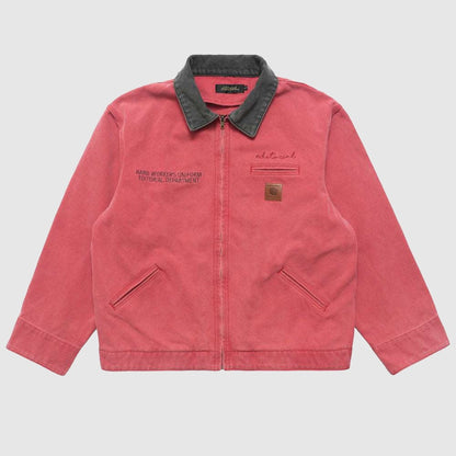 Men's Casual Loose Zip-up Denim Jacket - ChoreGirl