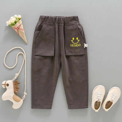 Baby Boys and Girls Solid Color Casual Pants - ChoreGirl