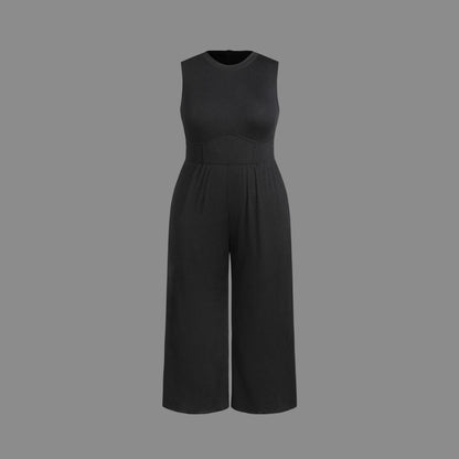 Women's Casual Black Jumpsuit - ChoreGirl