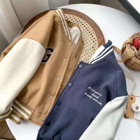 Kids Sports Baseball-styled Jacket - ChoreGirl