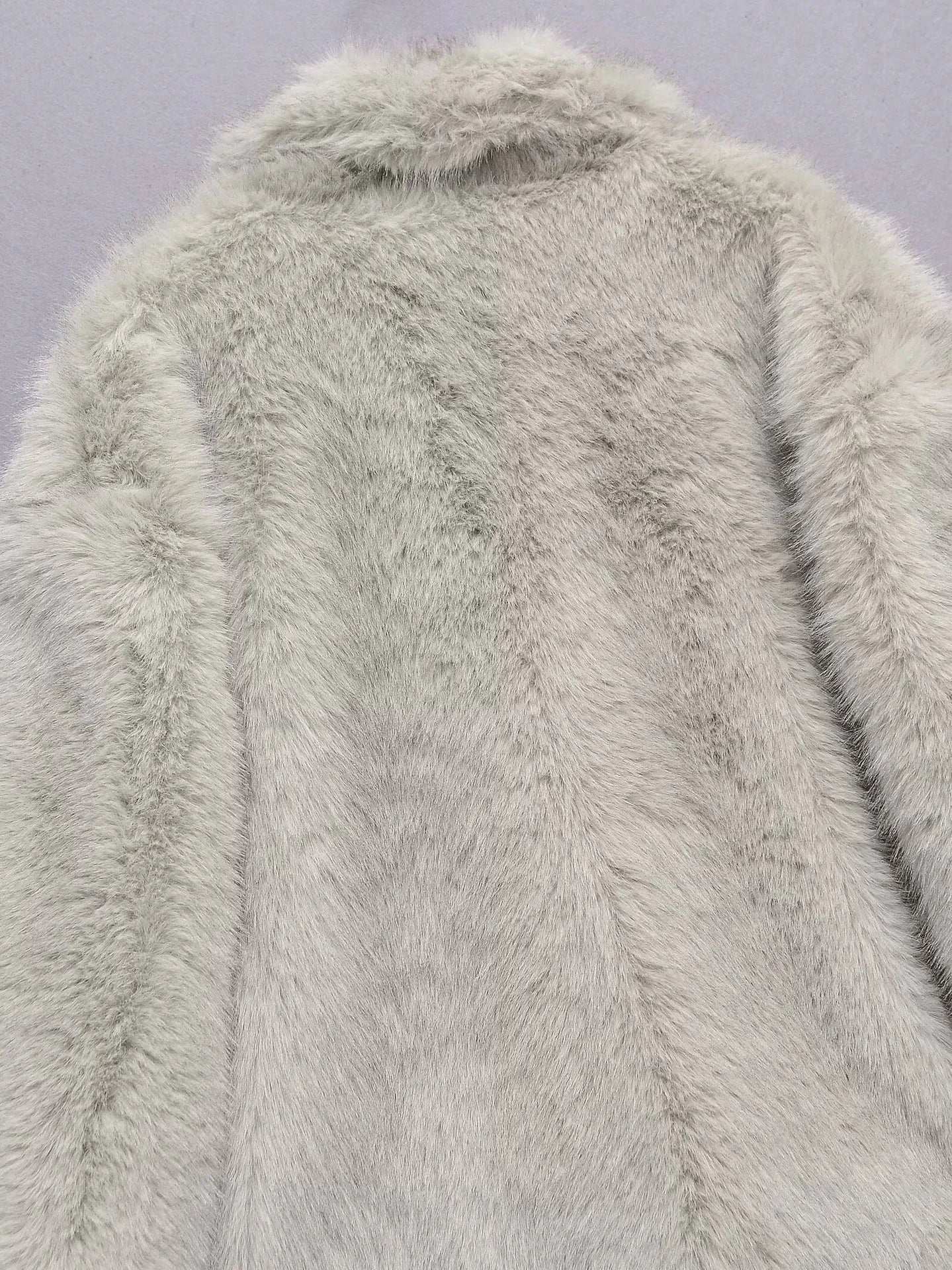 Women's Casual Long Sleeve Soft Furry Coat