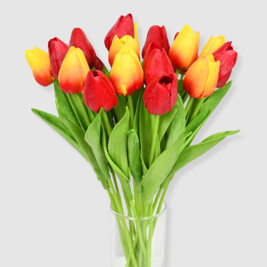 Artificial Tulip Flower Bouquet Decor - ChoreGirl