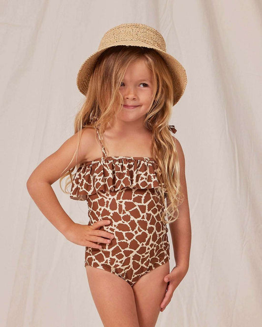 Baby Girl Elastic Sun Protection Quick-drying One Piece Swimsuit - ChoreGirl