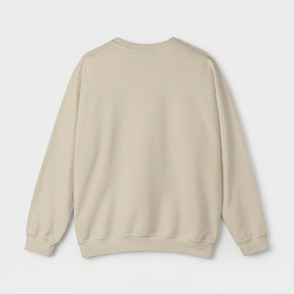 Beige sweatshirt on a white background