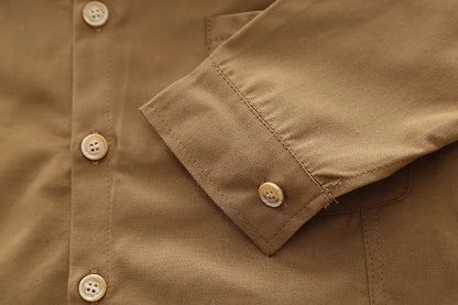 Boy's Long Sleeve Shirt, Top and Pants Three-piece Outfit Set - ChoreGirl