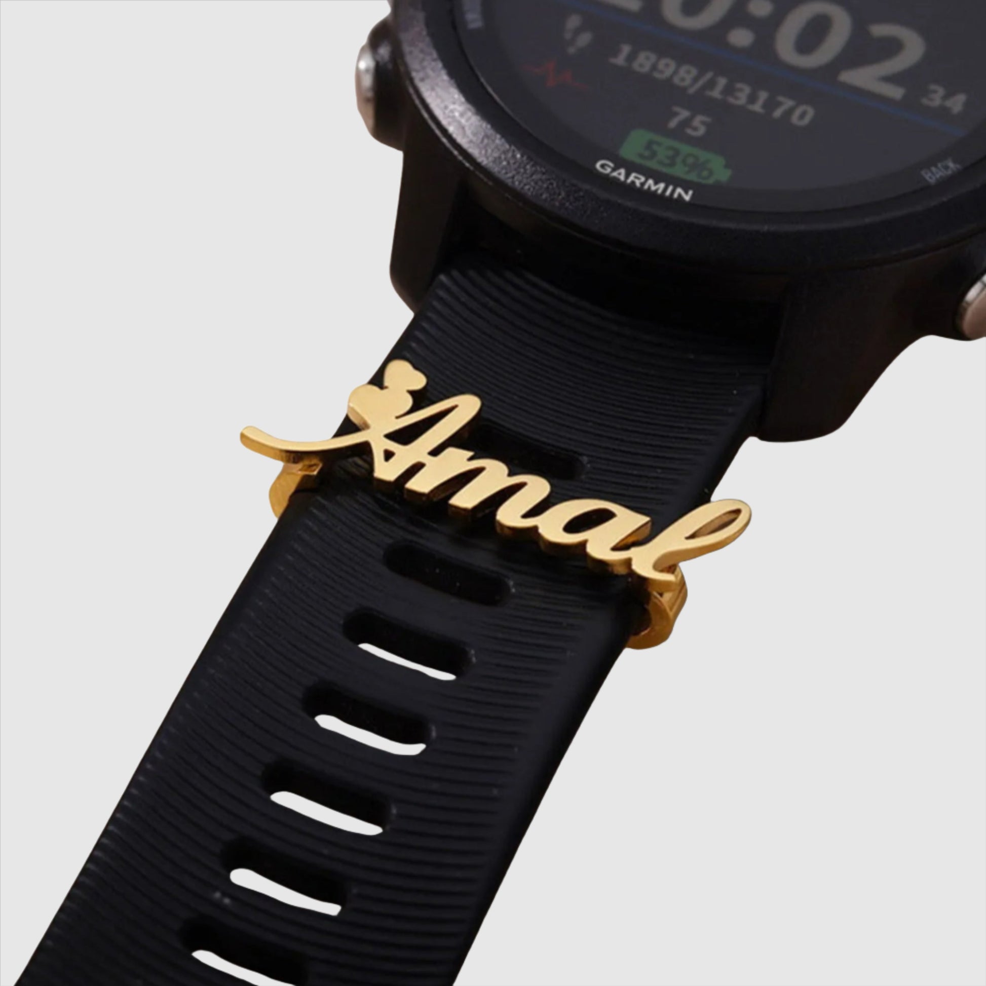 Custom Name Custom Stainless Steel Watch Band Buckle | PERSONALIZED - ChoreGirl