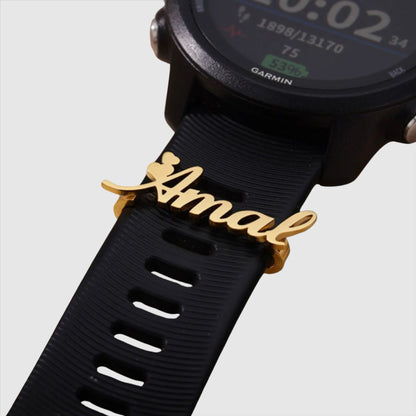 Custom Name Custom Stainless Steel Watch Band Buckle | PERSONALIZED - ChoreGirl