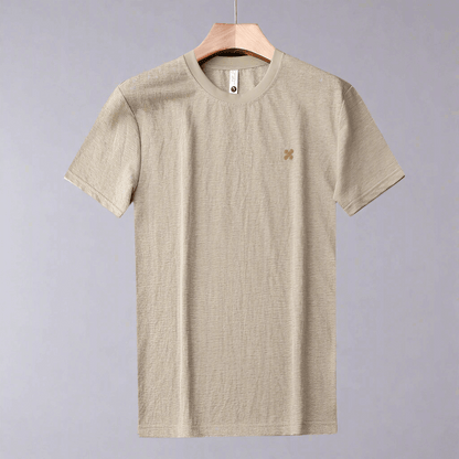 Men's Breathable Round Neck Short-sleeved T-shirt