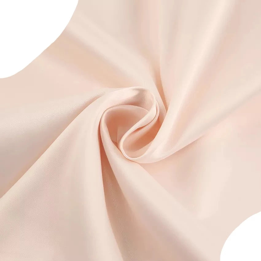 Women's Elegant Single Breasted High Waist Satin Long Dress - ChoreGirl