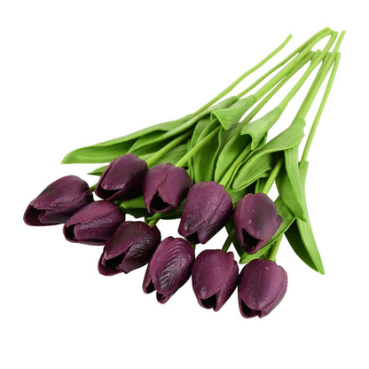 Artificial Tulip Flower Bouquet Decor - ChoreGirl
