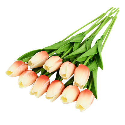 Artificial Tulip Flower Bouquet Decor - ChoreGirl