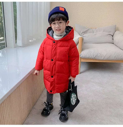 Kids Thickened Warm Padded Jacket - ChoreGirl