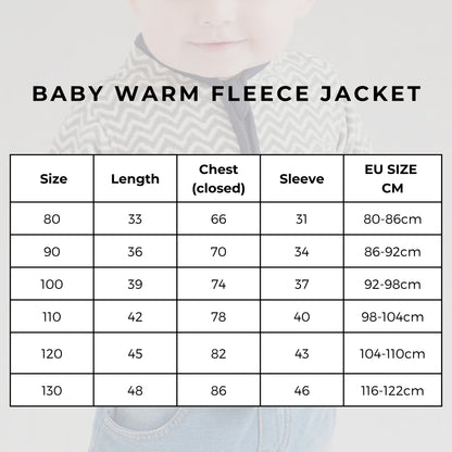 Baby Warm Fleece Jacket - ChoreGirl
