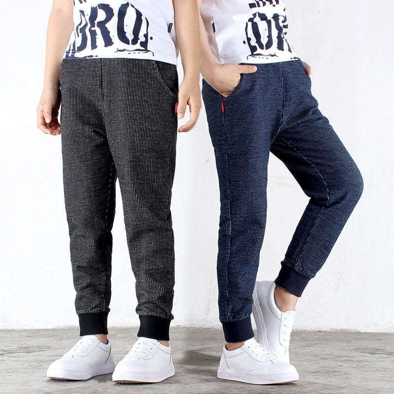 Kids Casual Jeans Style Cotton Pants - ChoreGirl