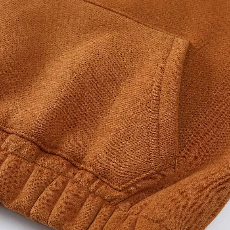 Kids Casual Warm Hoodie and Sweatpants Two Piece Outfit Set - ChoreGirl