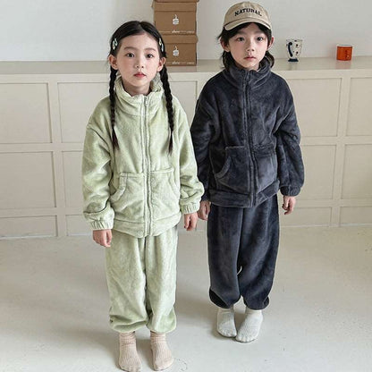 Kids Warm Loungewear Outfit Set - ChoreGirl