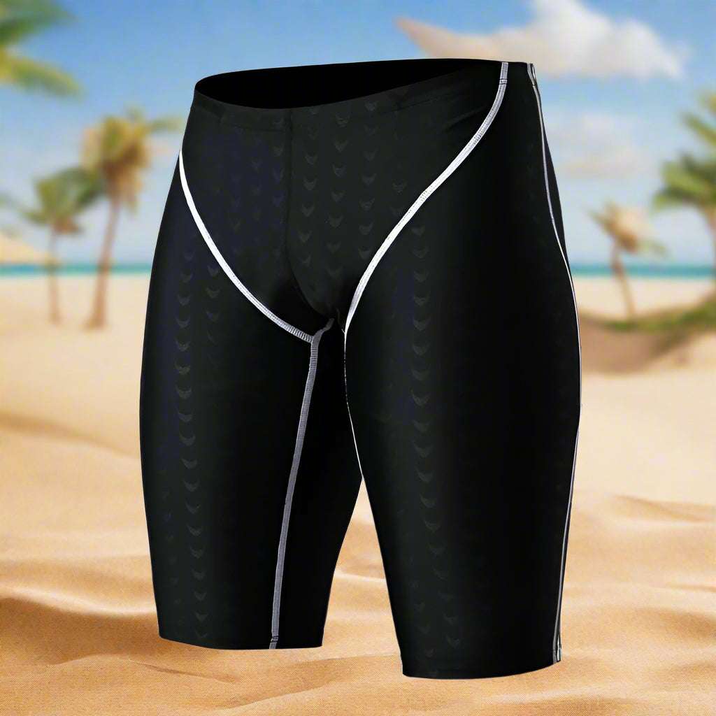Men's Quick-drying Slim Boxer Swimming Shorts - ChoreGirl