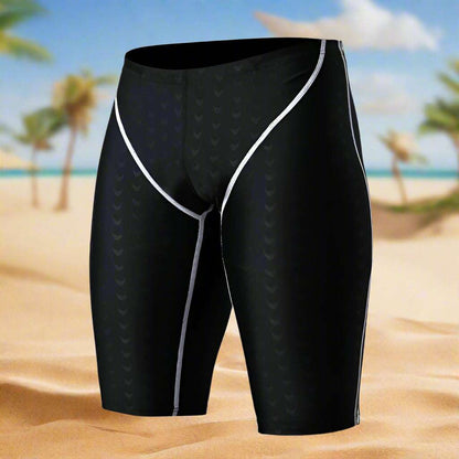 Men's Quick-drying Slim Boxer Swimming Shorts - ChoreGirl