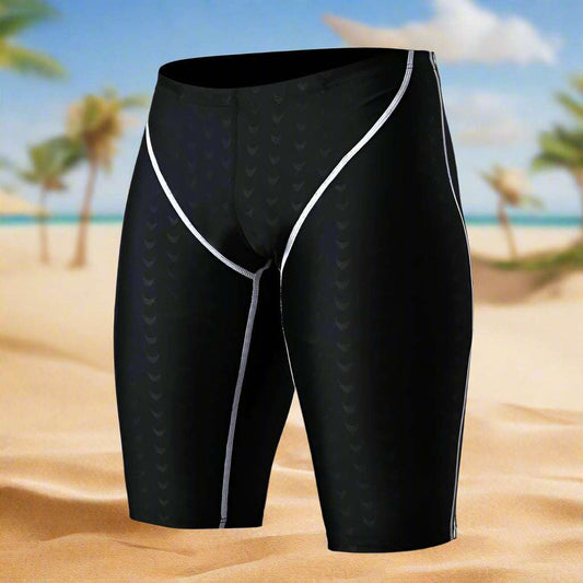 Men's Quick-drying Slim Boxer Swimming Shorts - ChoreGirl