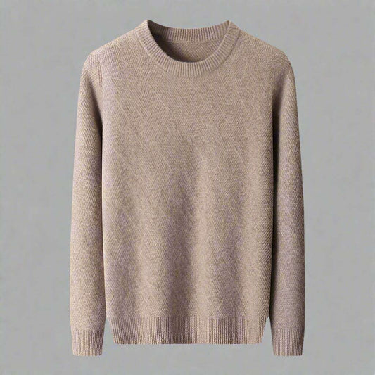 Men's Round-neck Long-sleeved Thin Loose Fit Pullover - ChoreGirl
