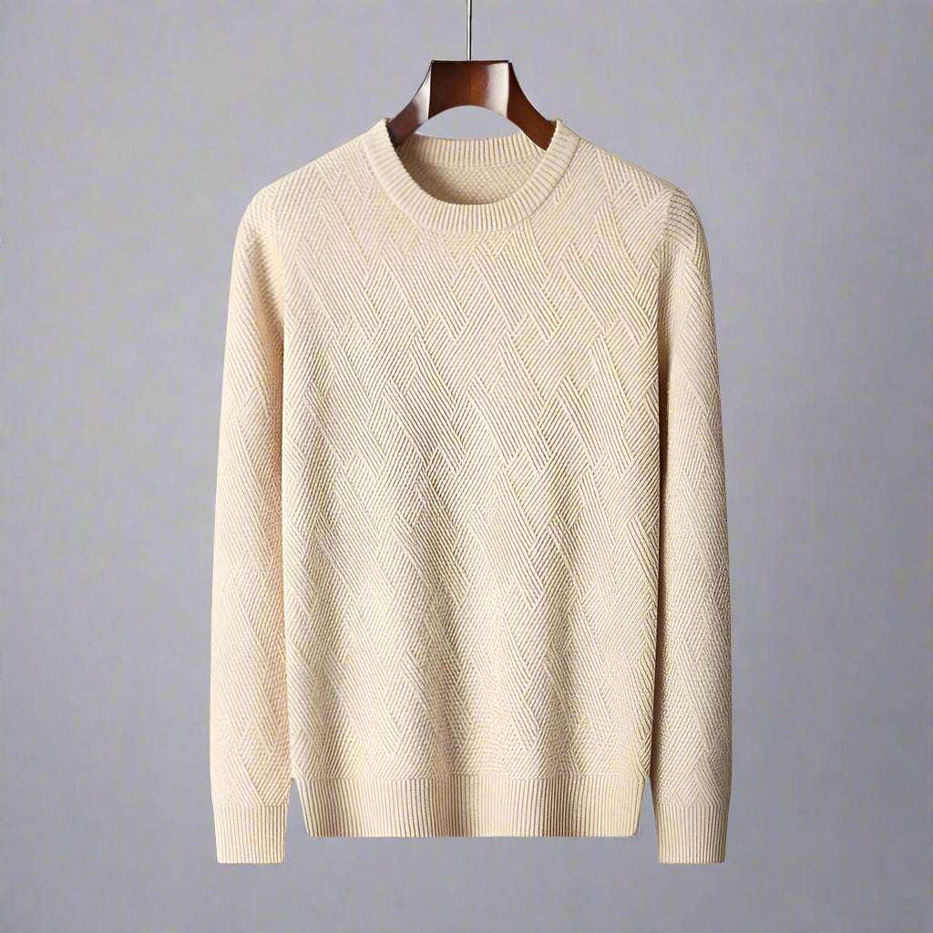 Men's Round-neck Long-sleeved Thin Loose Fit Pullover - ChoreGirl