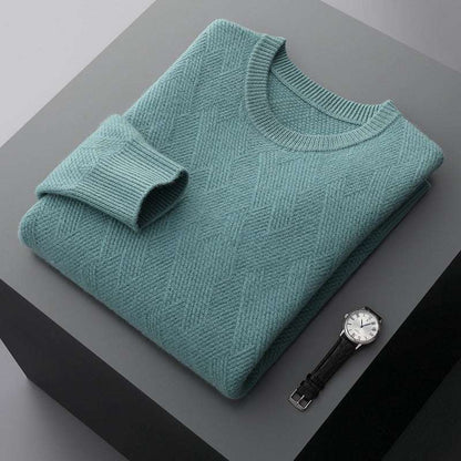 Men's Round-neck Long-sleeved Thin Loose Fit Pullover - ChoreGirl
