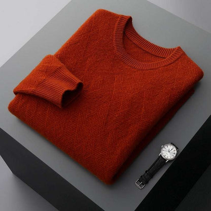 Men's Round-neck Long-sleeved Thin Loose Fit Pullover - ChoreGirl