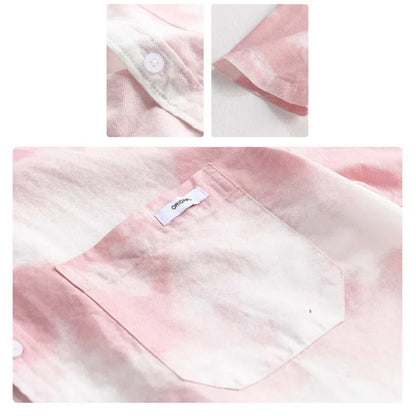 Men's Trendy and Romantic Short Sleeved Shirt - ChoreGirl