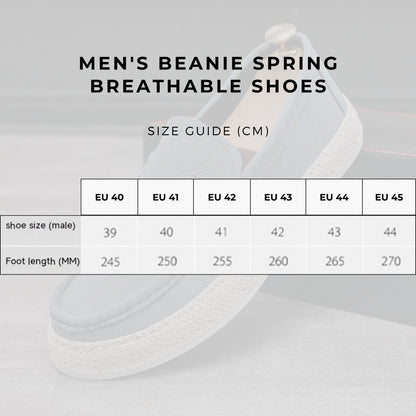 Men's Beanie Spring Breathable Shoes - ChoreGirl