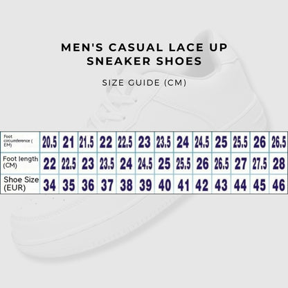 Men's Casual Lace Up Sneaker Shoes - ChoreGirl