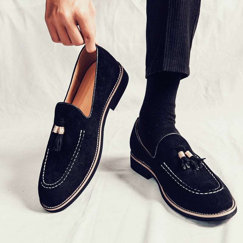 Men's Elegant Matte Leather Shoes - ChoreGirl
