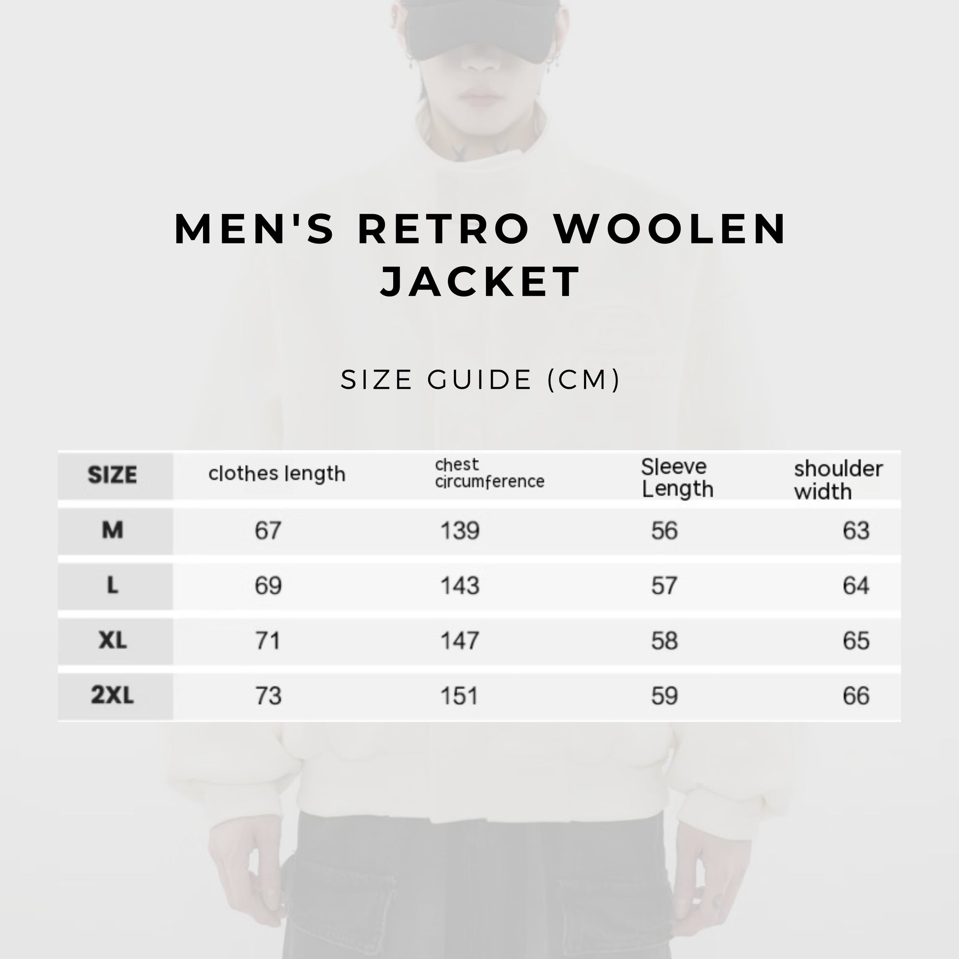 Men's Retro Woolen Jacket - ChoreGirl