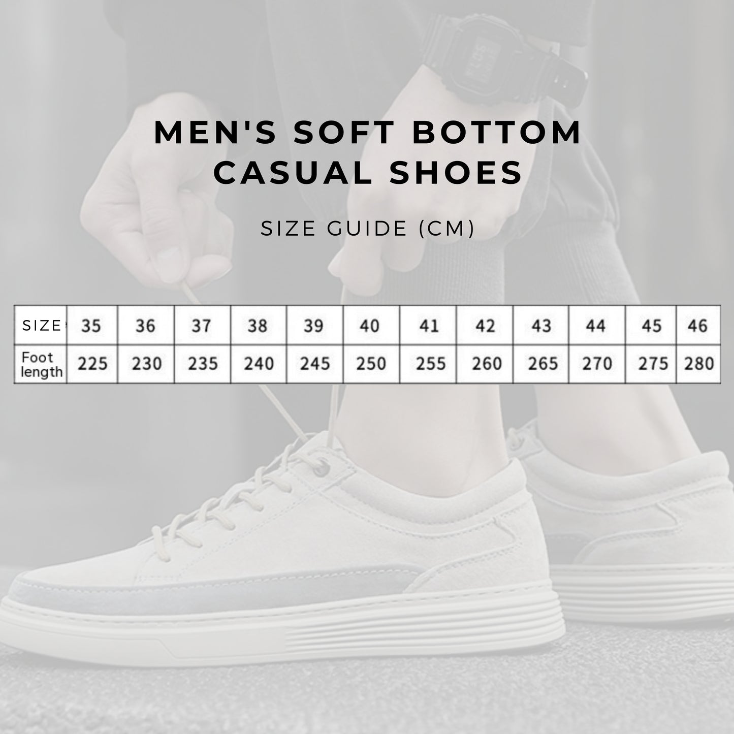 Men's Soft Bottom Casual Shoes - ChoreGirl
