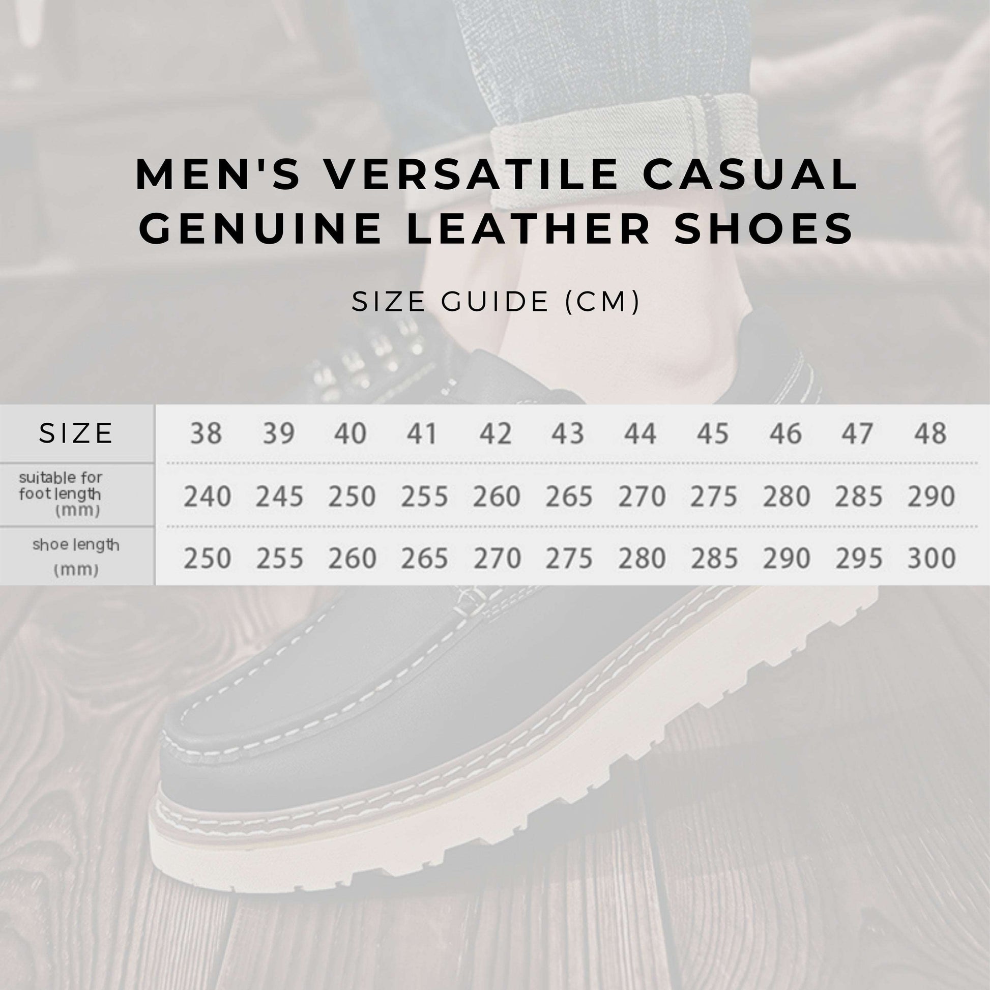 Men's Versatile Casual Genuine Leather Shoes - ChoreGirl