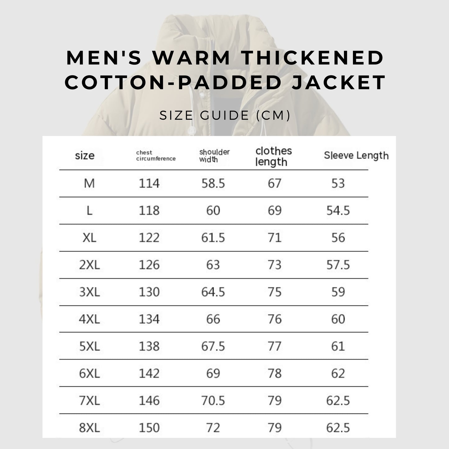 Men's Warm Thickened Cotton-padded Jacket - ChoreGirl