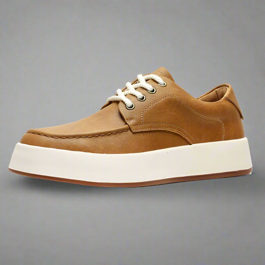 Men's Casual Lace-up Platform Shoes - ChoreGirl