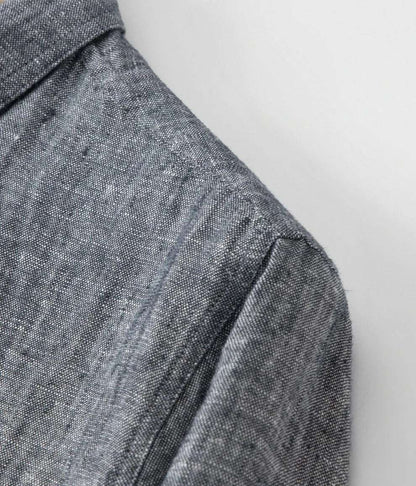 Men's Casual Linen Long-sleeve Outfit Set