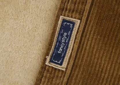 Men's Casual Warm Fleece Lined Shirt - ChoreGirl