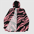 Custom Men’s Pink Tiger Pattern Windbreaker Jacket | PERSONALIZED