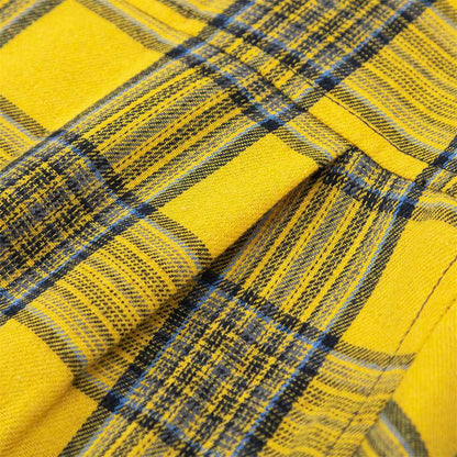 Men's Street Style Warm Reversible Wear Flannel Shirt - ChoreGirl