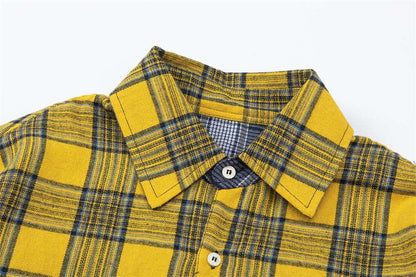 Men's Street Style Warm Reversible Wear Flannel Shirt - ChoreGirl