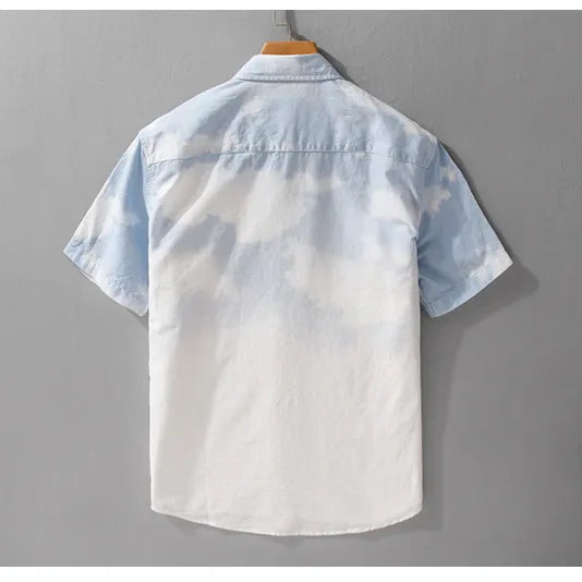 Men's Trendy and Romantic Short Sleeved Shirt - ChoreGirl