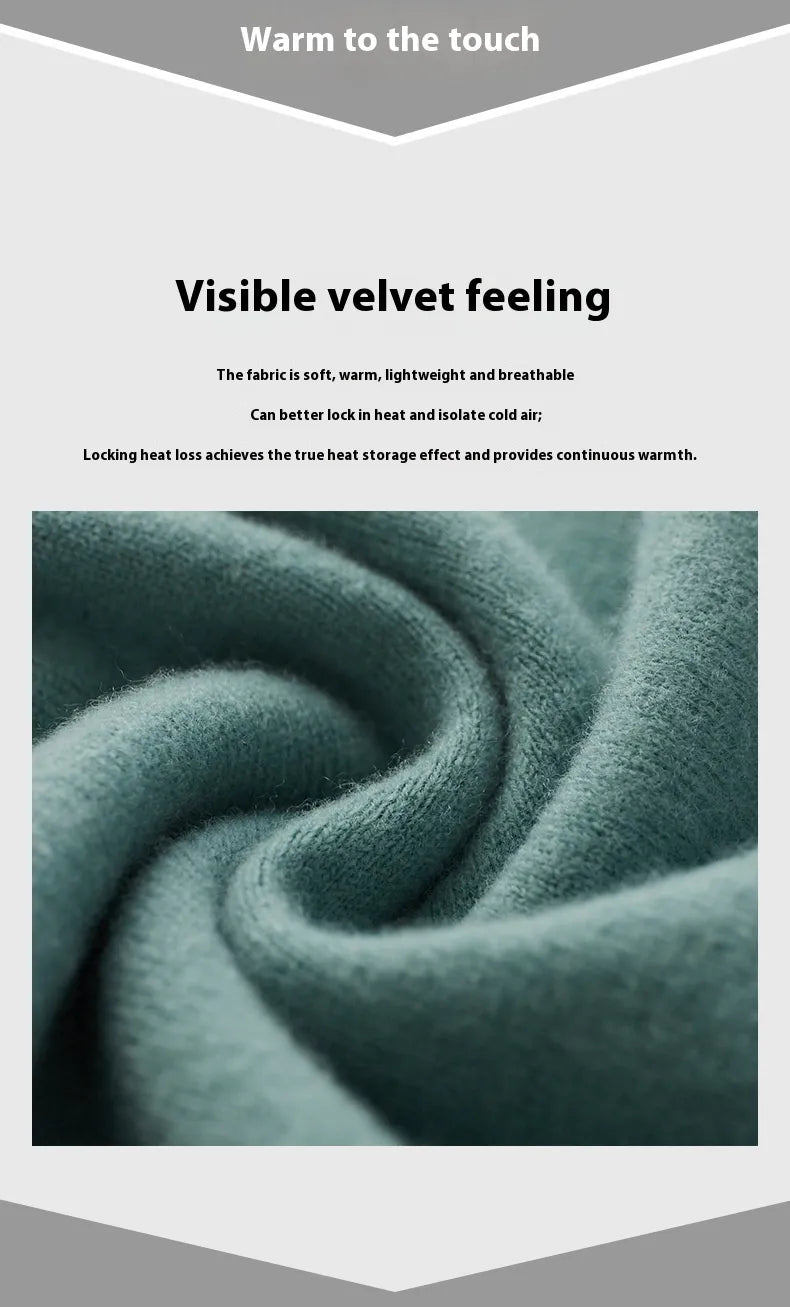 Men's V-neck Knit Wool Sweater - ChoreGirl