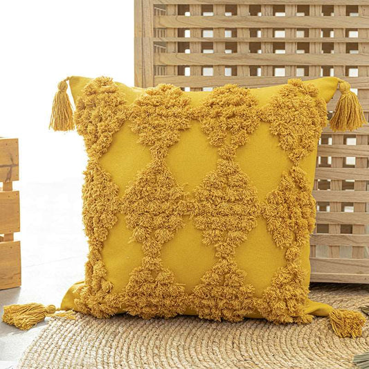 Moroccan Style Embroidery Throw Pillow (with or without insert pillow) - ChoreGirl
